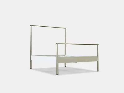 GJORA Bed frame 3 Low-poly 3D model