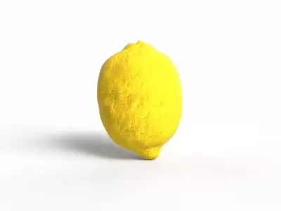Lemon Low-poly 3D model