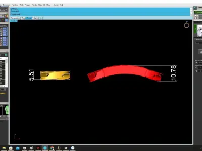 Luxury Geometric Link Bracelet Jewelry 3D Model 4198 3D print model