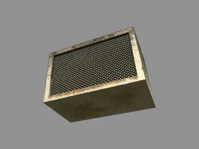 Multi Game Engine AAA Quality PBR Asset - Air Conditioner Low-poly 3D model