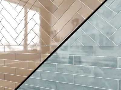 PORCELAIN AND CERAMIC Canvas Ceramic Tile 3D model