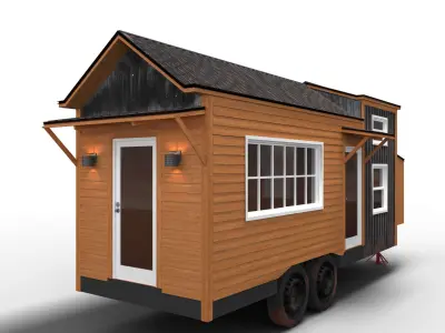 tiny house 3D model
