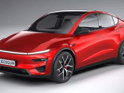 Tesla Model Y Performance 2026 3D model purchase