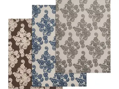 Rug Set 2404 3D model