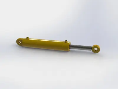 Maquina hidraulica para dobrar eletroduto Low-poly 3D model