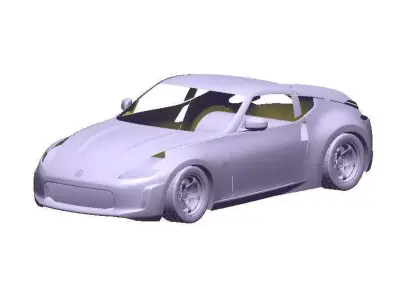 370Z Z34 Full Exterior Mesh Model - 3D Laser-Scanned 3D model