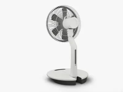 Folding Fan 3D model