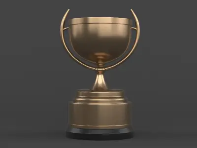 Trophy Cup 3D model 47