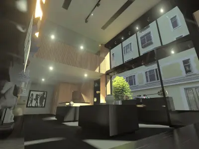 Retail Shop in Athens Greece 3D model