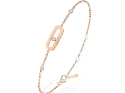 Messika Bracelet Jewelry Gold 3D print model buy