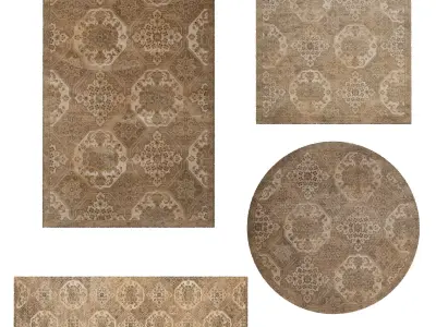 Rugs No 172 Low-poly 3D model