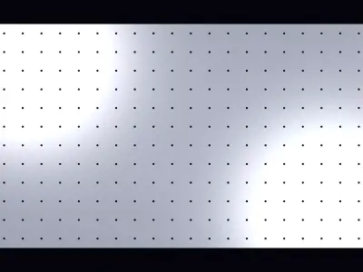 Perforated panel with 1 percent opening 25O107 3D model