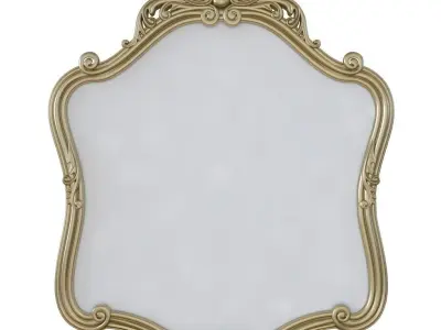 Seven Sedie Baroque Mirror Calicis 3D model