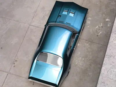 Buick Gsx 1970 3D model