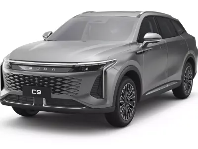 2025 Chery Omoda C9 with Interior 3D model