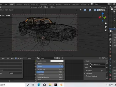 Low poly Car 3D model Game Ready Free low-poly 3D model