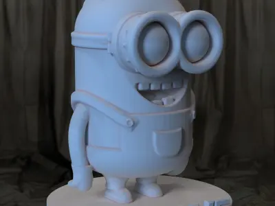 3D Printable Minion DAVE 3D print model