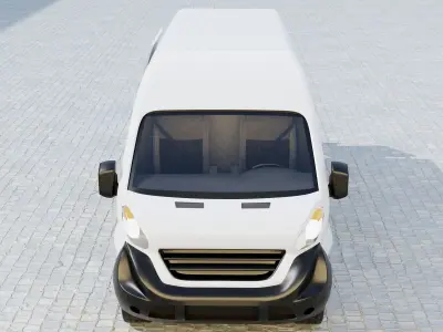 Car Mercedes Sprinter 3D model