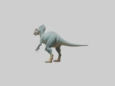 Monolophosaurus model 3D model