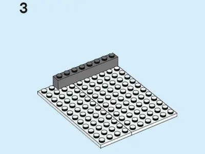 TwindBricks3D - 40484 Santa Front Yard 3D print model