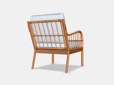 HOLMSTA - FROKNABO Armchair Low-poly 3D model