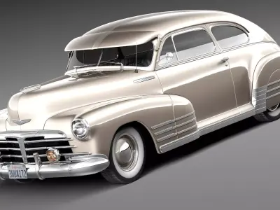 Chevrolet Fleetline Aerosedan 1948 3D model