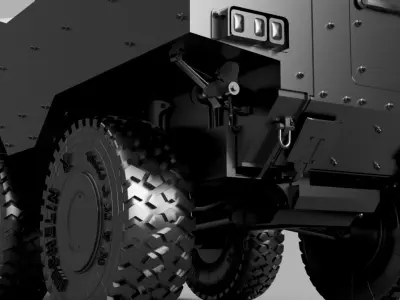 VBTP - GUARANI 6x6 3D print model