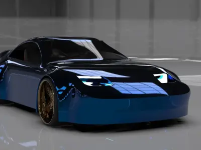 Nissan 300zx Concept 3D model