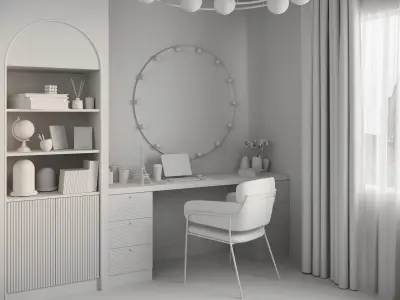 interior 025 3D model