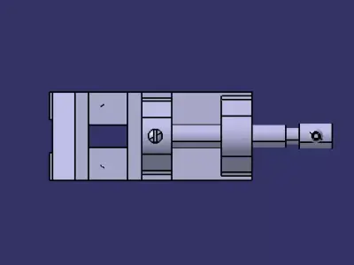 BENCH VICE- Mechanical Tool 3D print model