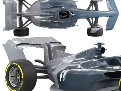 Formula 1   2022 3D model
