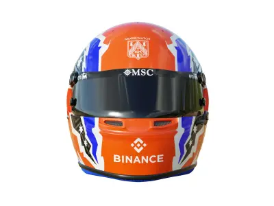 F1 Jack Doohan Helmet 2025 3D model