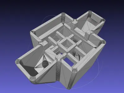 Arduino Colour Sensor And LED Casing And Optics 3D print model