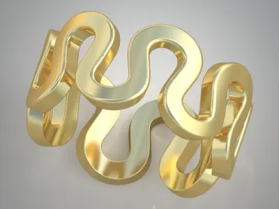 Diamond ring 0495 3D printable model Free 3D print model