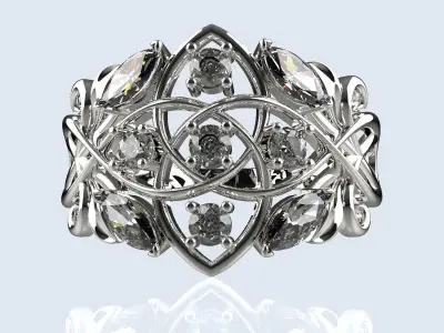 Rings  3D print model