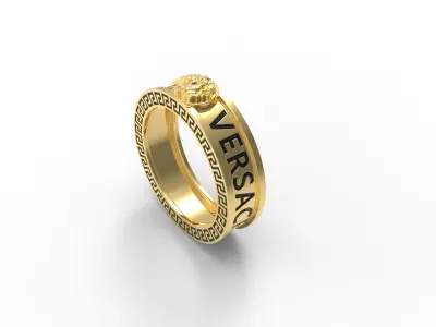 Vers ring for men 3D print model