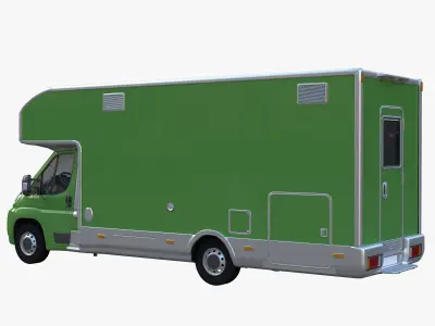 Food truck 3D model