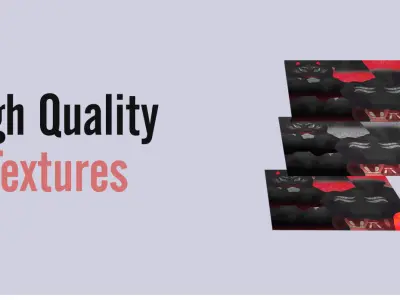 Four Tailed Fox - Game Ready 3D model - UE4 Low-poly 3D model Low-poly 3D model