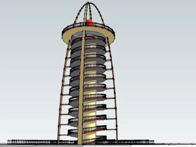 ANNA NAGAR TOWER 3D model