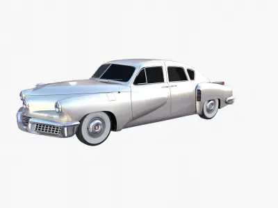 Tucker 48 Gray 3D model