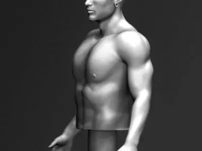 Ronaldo Figurine Free 3D print model