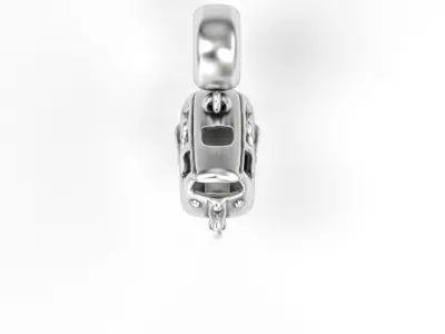 Tuk-Tuk Charm 3D print model