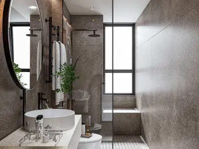 Bathroom  1 3D model
