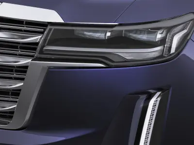 Escalade 2021 ESV large SUV 3D model