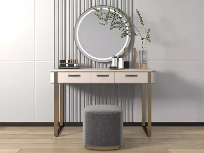 Dressing table 3D model 2