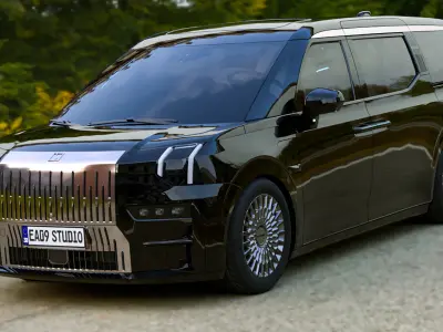 2024 Zeekr 009 3D model