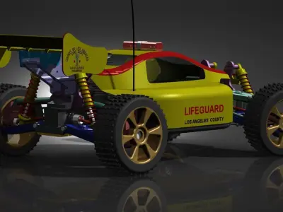 RC CAR Protech Enigma  3D print model