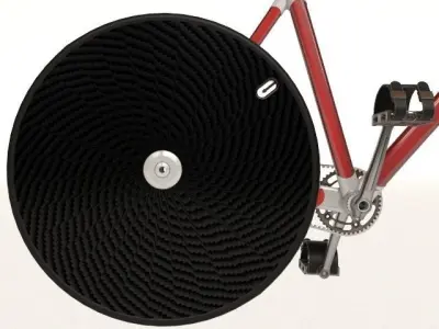 Bicycle road bike 3D model