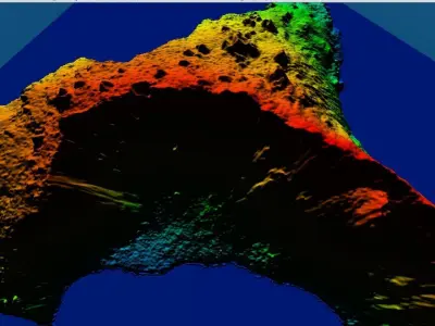 El Hierro Canary Island  high resolution 3D print model