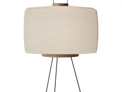 Japanese Floor Lamp 3D model